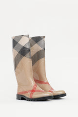 Burberry Nova Check Rubber Boot