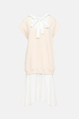 See By Chloé Layered Hooded Dress