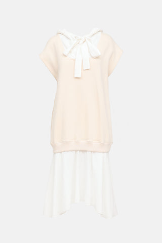 See By Chloé Layered Hooded Dress