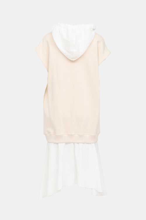 See By Chloé Layered Hooded Dress