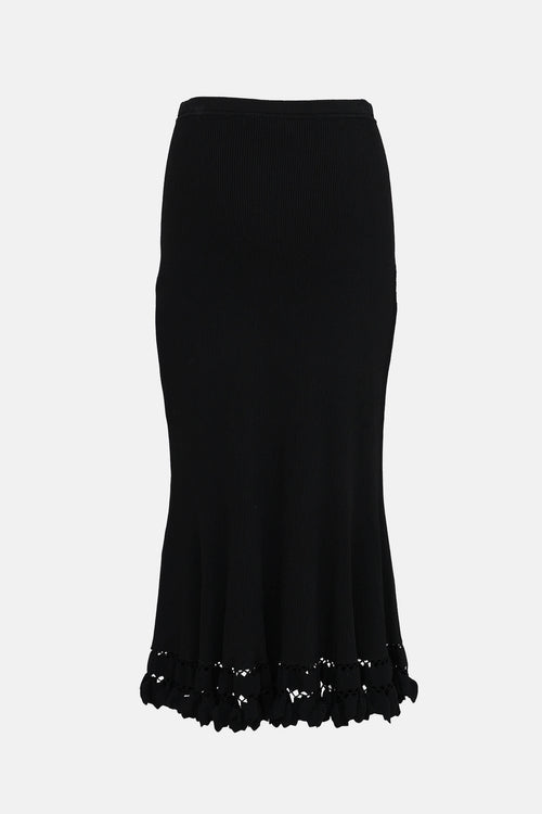 Ulla Johnson Ribbed Maxi Skirt