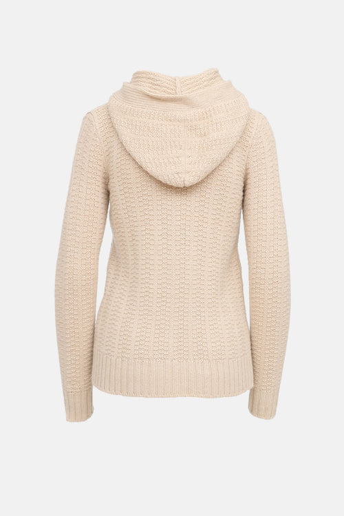 Jil Sander Hooded Cardigan