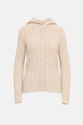 Jil Sander Hooded Cardigan
