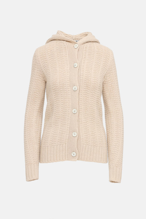 Jil Sander Hooded Cardigan
