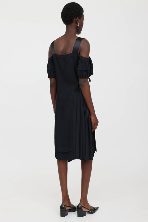 Prada Cold Shoulder Dress