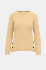 Brunello Cucinelli Cashmere Button  Sweater