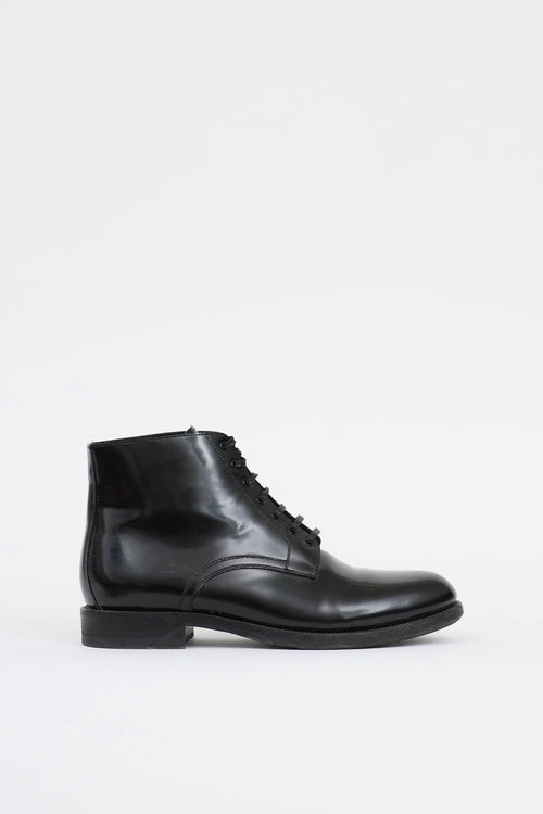 Celine Patent Ankle Boot