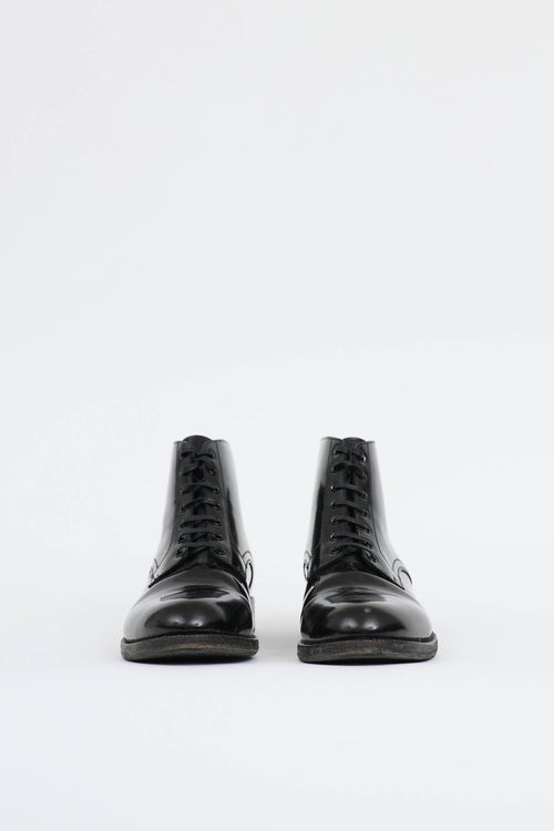 Celine Patent Ankle Boot