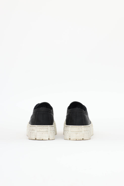 Prada Re-Nylon Wheel Platform Sneaker
