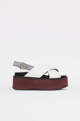 Marni Leather Platform Sandal