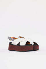 Marni Leather Platform Sandal