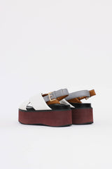 Marni Leather Platform Sandal