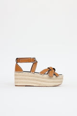 Loewe Gate Plat Espadrille Sandals