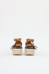 Loewe Gate Plat Espadrille Sandals