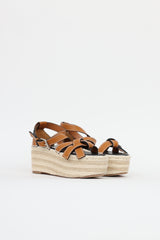 Loewe Gate Plat Espadrille Sandals