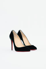 Christian Louboutin Velluto Stamp Iriza 100 Pump