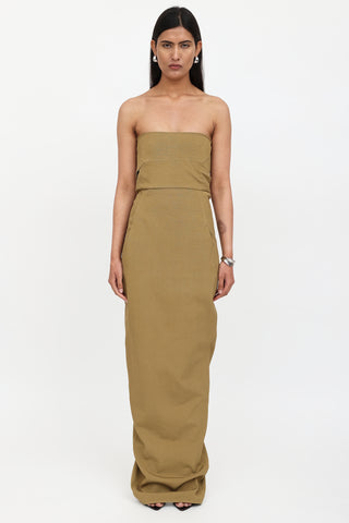 Rick Owens SS 2018 Dirt Tube Dress