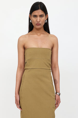 Rick Owens SS 2018 Dirt Tube Dress