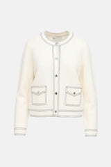 Tory Burch Contrast Stitch Jacket
