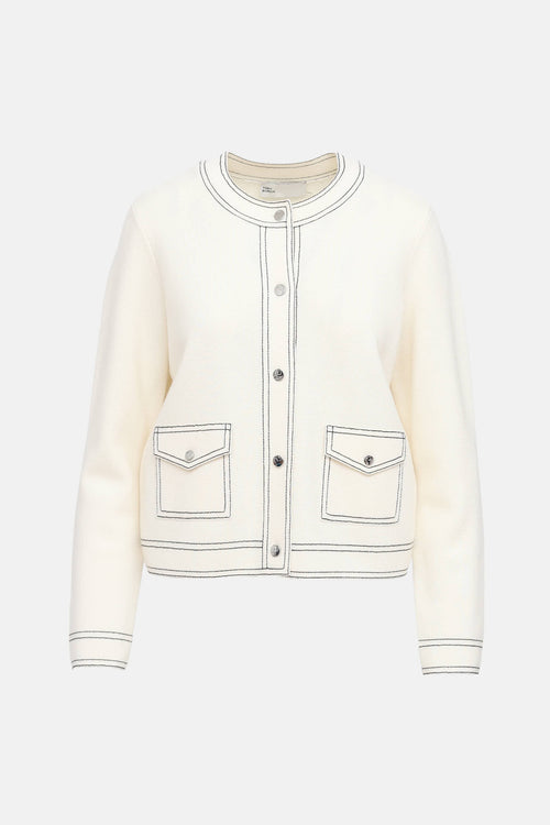 Tory Burch Contrast Stitch Jacket
