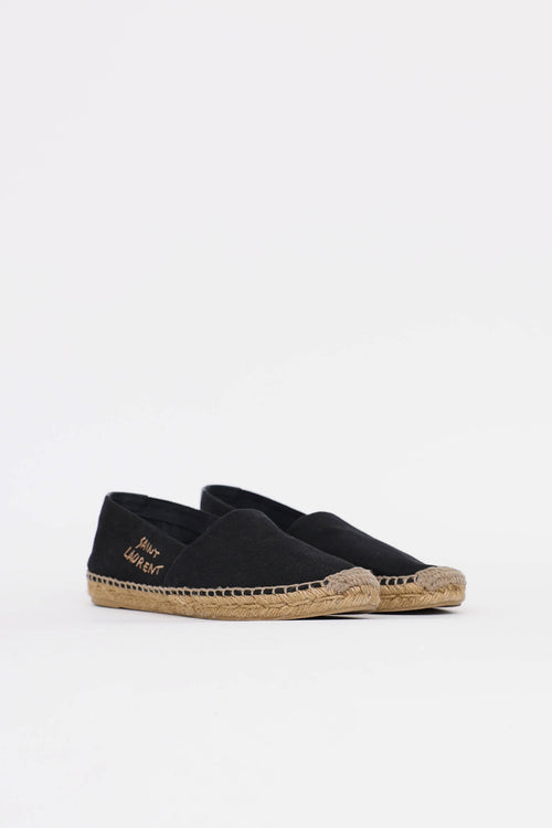 Saint Laurent Canvas Espadrilles Flat