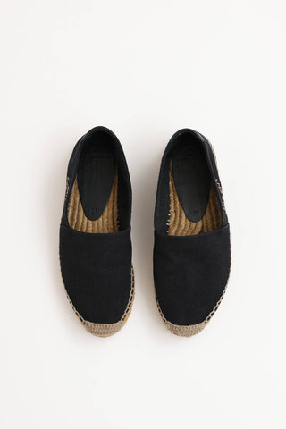 Saint Laurent Canvas Espadrilles Flat