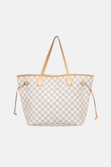 Louis Vuitton 2010 Damier Azure Neverfull MM Tote Bag