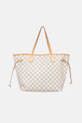 Louis Vuitton 2010 Damier Azure Neverfull MM Tote Bag