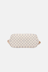 Louis Vuitton 2010 Damier Azure Neverfull MM Tote Bag