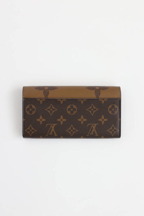 Louis Vuitton Reverse Monogram Sarah Wallet