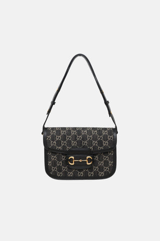 Gucci GG Monogram Denim 1955 Bag