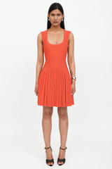 Alaïa Knit Ribbed Dress