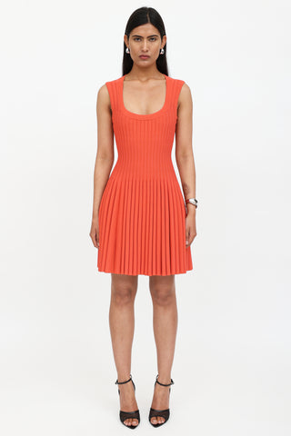 Alaïa Knit Ribbed Dress