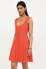 Alaïa Knit Ribbed Dress