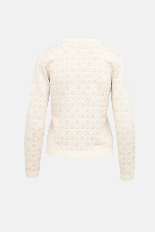Gucci Kids Knit GG Cardigan