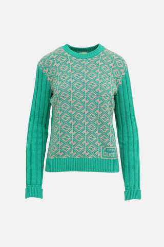 Gucci Kids Rhombus G Pattern Sweater