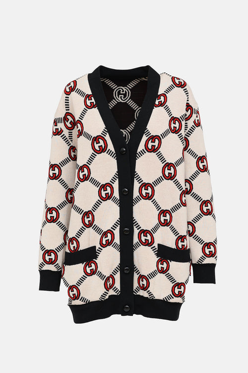 Gucci GG Revirsible Cardigan