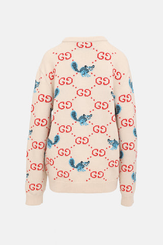 Gucci X Freya Hartas Graphic Sweater