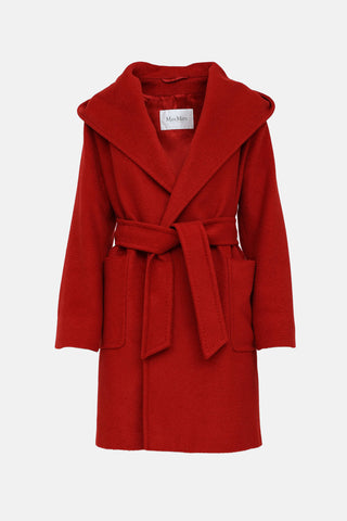 Max Mara Hooded Wool Coat