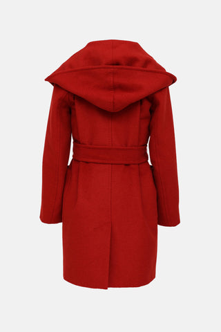 Max Mara Hooded Wool Coat