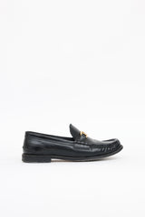 Fendi Leather Baguette Loafer