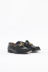 Fendi Leather Baguette Loafer