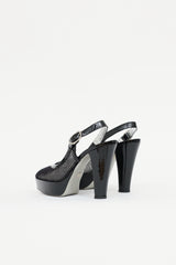 Dolce & Gabbana Mesh Platform Pump