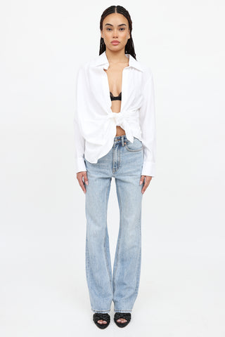 Jacquemus Le Splash Gathered Shirt