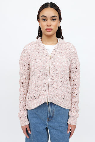 Eleventy Knit Sequin Cardigan