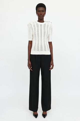 Balmain Crochet Top