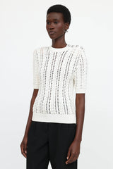Balmain Crochet Top
