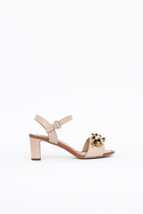 Dolce & Gabbana Keira Embellished  Sandal