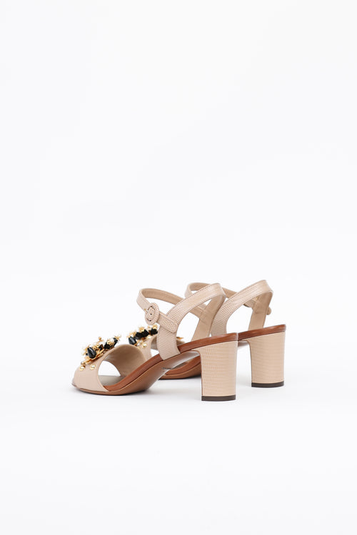 Dolce & Gabbana Keira Embellished  Sandal