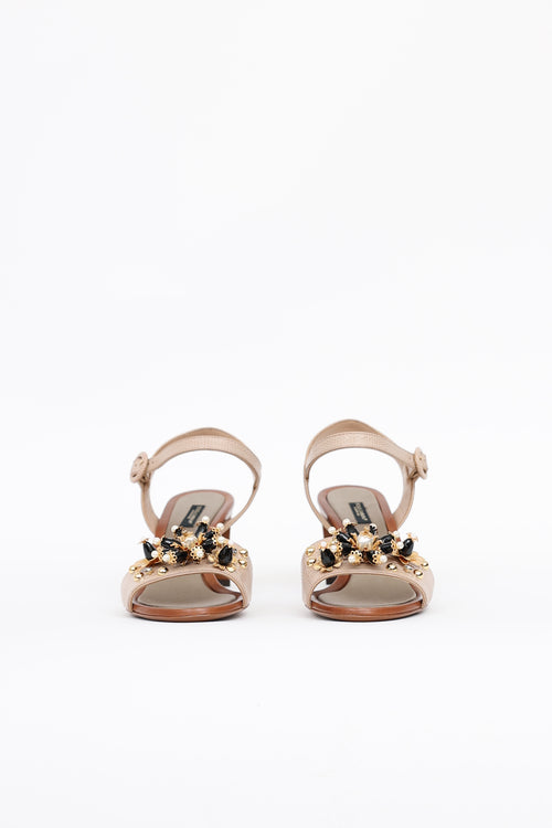 Dolce & Gabbana Keira Embellished  Sandal